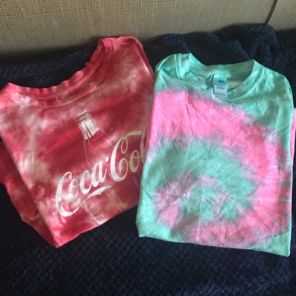 Tie dye t shirts